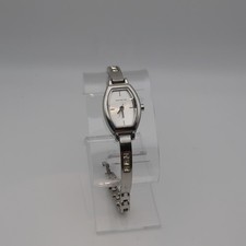 Infinite brand ladies Silver-toned Oval-shaped quartz watch - Refurbed & Working