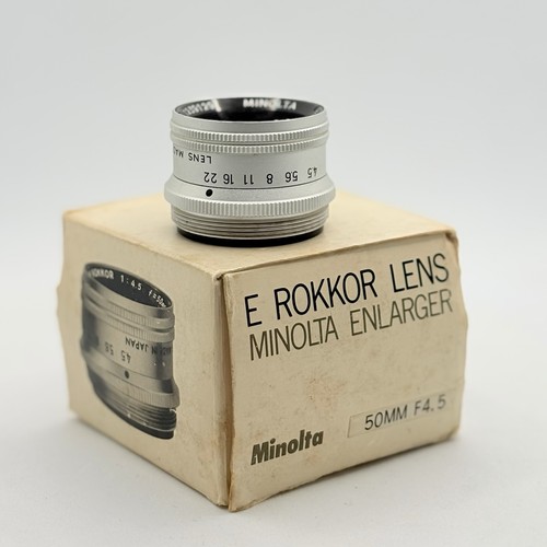 Minolta rokkor 50mm - minolta, f/4.5