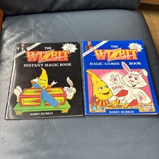2 x Wizbit Magic Books, Magic Games & Instant Magic - Murray, Barry 1988 & 1988