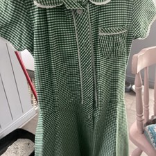 School Summer Dresses Green