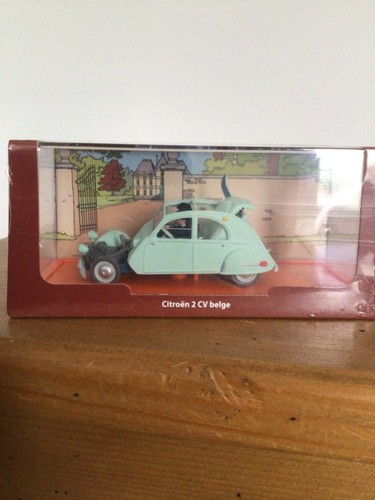 Tintin citroen 2cv belge - 2cv,