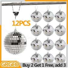 12X Mini Disco Balls Stage