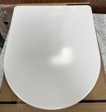 Todeco WC Toilet Seat, D Shape, L42.5 Cm X W36cm