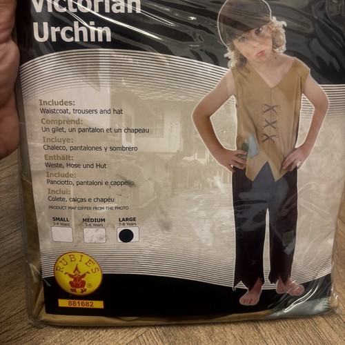 Victorian urchin kids costume - victorian,