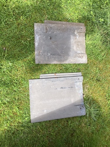 New concrete roof tiles - x2,