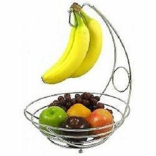 Chrome banana hanger fruit - chrome,