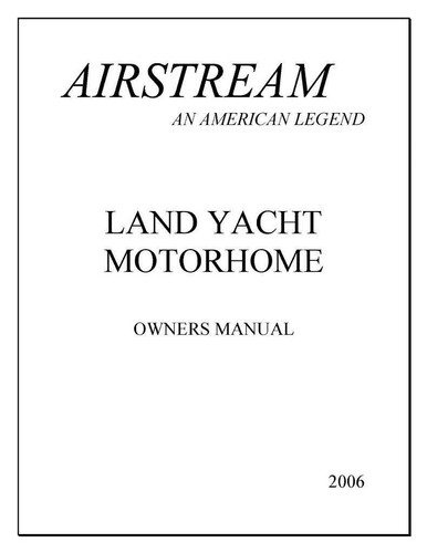Airstream 2006 motorhome - airstream,