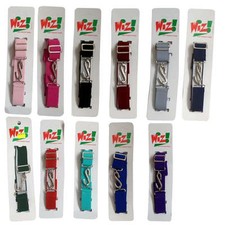 Childrens Kids Adjustable Snake Belt Ages 1-10 Elasticated Colored Belt free P&P