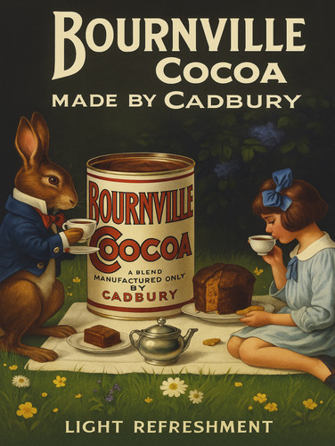 Bournville cocoa made - bournville, by