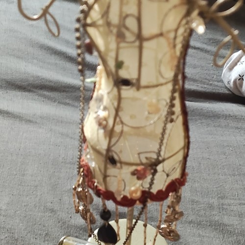 Metal jewellery display stand - metal,