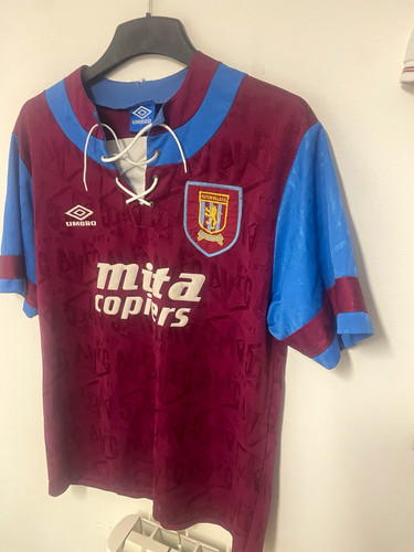 Genuine umbro aston villa home - genuine,