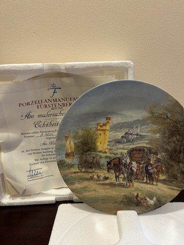 Fürstenberg collector plate - fürstenberg,