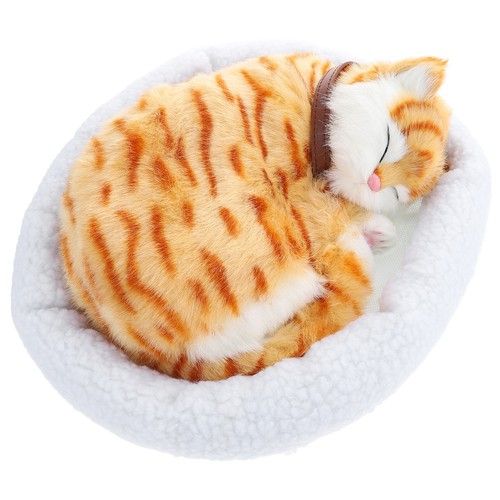 Cat statue realistic figurine - ,