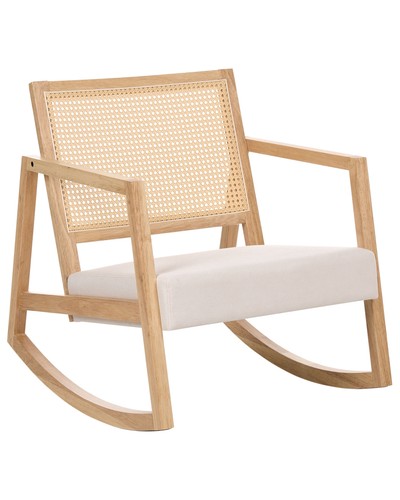 Rocking chair leidy wood - chair,