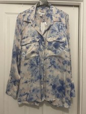 Topshop Tie Dye Top Size 16