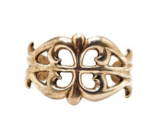 Handcrafted Sterling Silver Sand Cast Cuff Bracelet, 6", 41.0 Grams