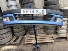 1997 PEUGEOT 306 DTUBRO FRONT BUMPER PAINT:  BLUE