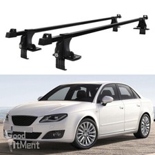 For Seat Exeo 54" Roof Rack Cross Bars Lockable Luggage Storage Cargo Carrier