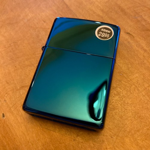 Genuine zippo sapphire blue - genuine,