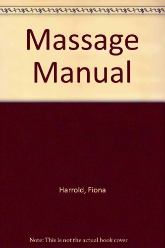 Massage manual fiona - manual, by