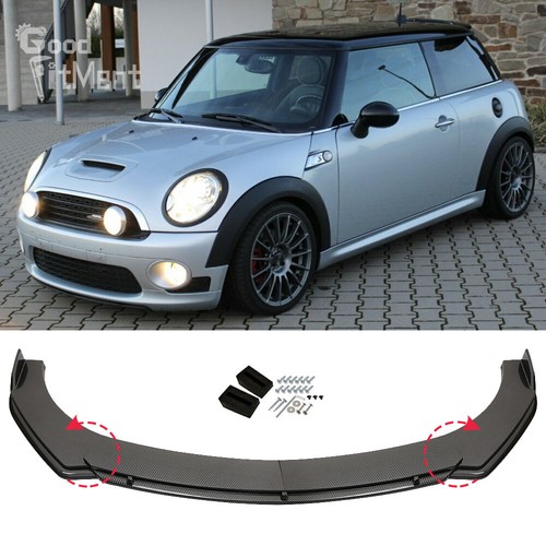 Carbon fiber front bumper lip - fiber,