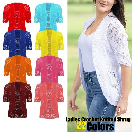 Ladies crochet knitted short - ladies,