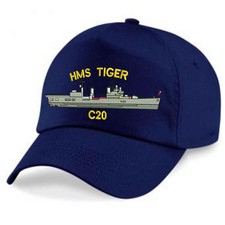 HMS Tiger Embroidered Baseball Caps
