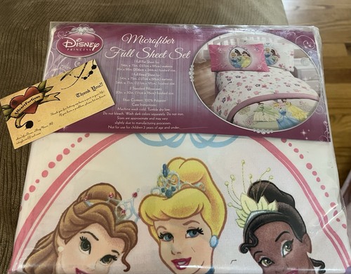 Disney princess new full sheet - new,