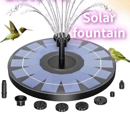 Solar powered floating pump - ,