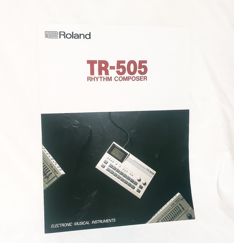 Roland 505 rhythm composer - tr-505,
