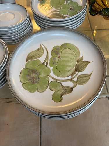 Vintage denby troubadour set - vintage,