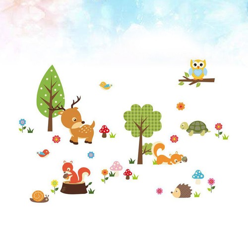 Forest animal owl - owl, wall