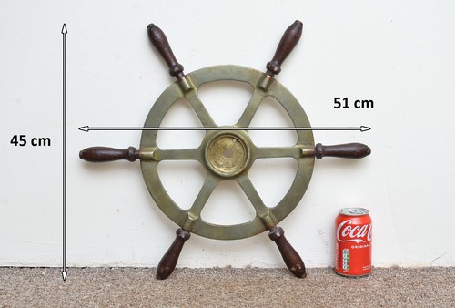 Vintage boat wheel old yacht - wheel,