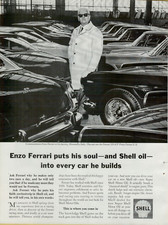 1964 Shell Motor Oil Enzo