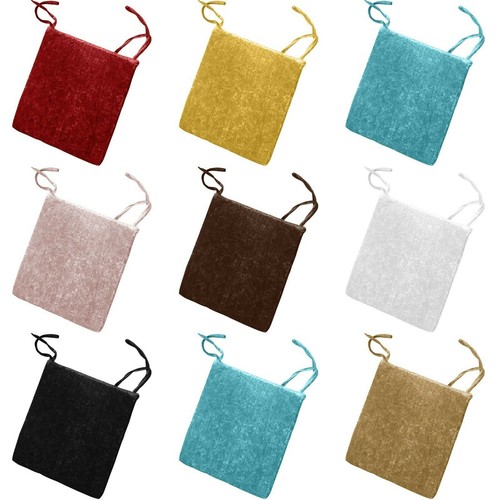 Velvet chair seat pads - velvet,