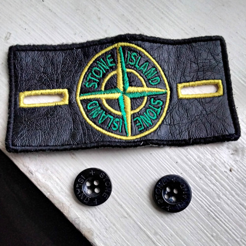 Rare leather stone island - **rare**,
