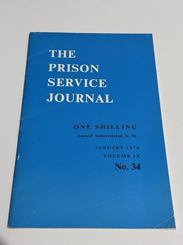 The prison service journal - the,