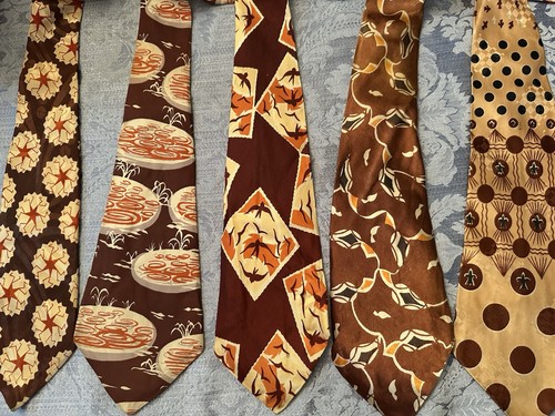 Vtg 1940 s neckties - 1940’s, 50’s