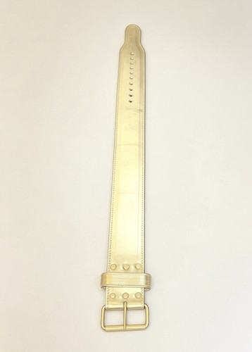 Mmetallic gold leather weight - mmetallic,