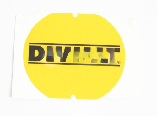 Genuine dewalt brand label - brand,