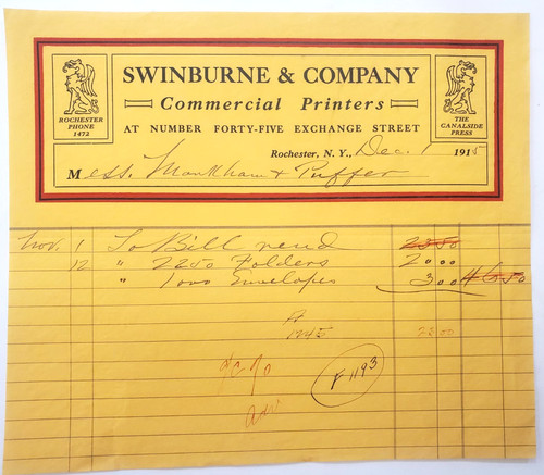 1915 invoice swinburne - 1915,