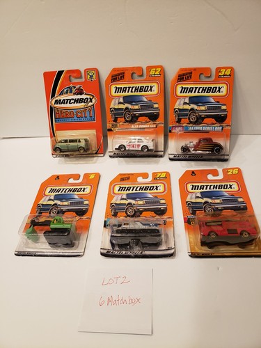 Matchbox nos 1997 2002 - matchbox,