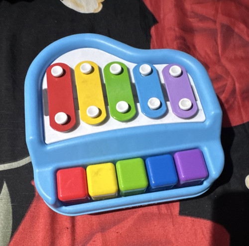 Children colourful blue toy - colourful,