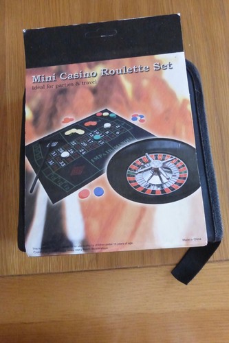 Mini casino roulette set - mini,