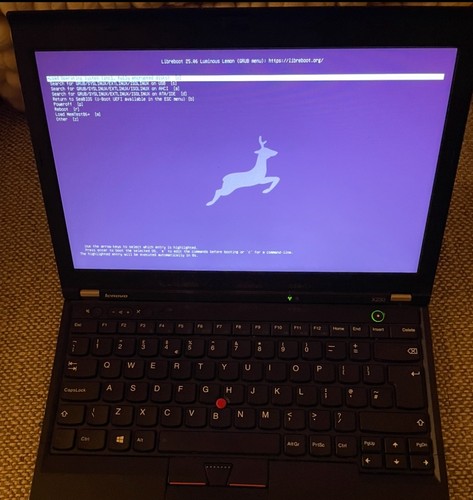 Libreboot thinkpad x230i read - libreboot,