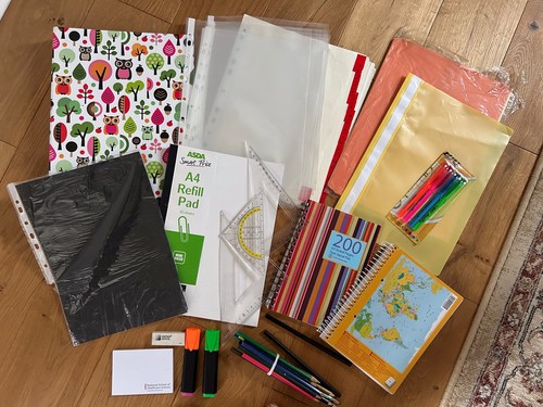 Stationery bundle school - bundle,