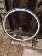  Rear Track Wheel Mach 1 Omega Bicycle Cycle Rim white 