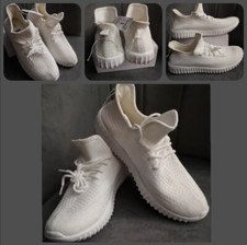 Trainers by Easy & Matalan. White UK 8 EU 42. New - No Box.