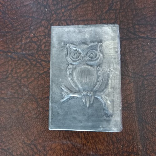 Vintage owl vesta - owl,