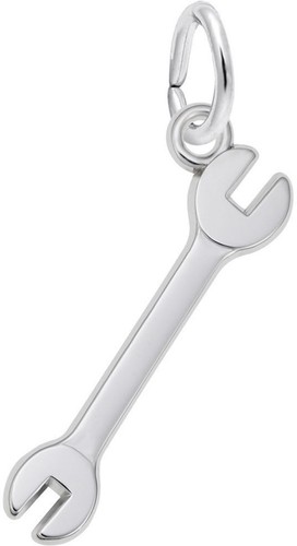 Sterling silver wrench - sterling,